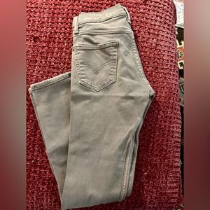 Gray Levi’s 511 jeans